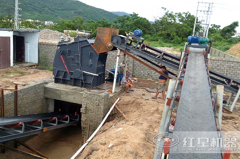 固定式建筑垃圾處理生產線